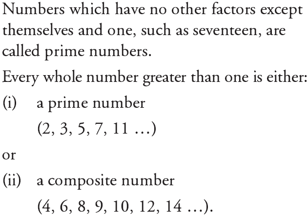 composite numbers